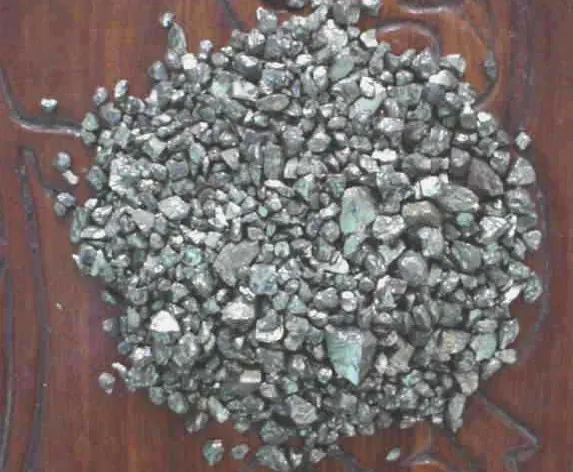 Iron ore sample suitable for evaluated impact crushing